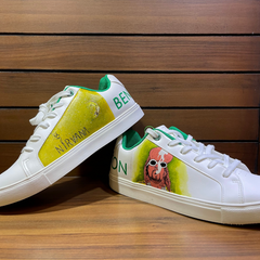 NIRVANA - KURT COBAIN x UNITED BENETTON WHITE CUSTOMS