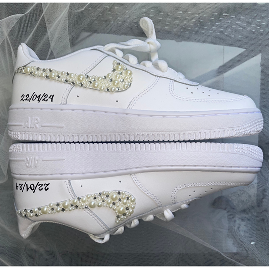 PRECIOUS PEARL x NIKE AF 1 CUSTOMS