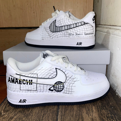 AMAECHI COLLAB x AF 1 CUSTOMS