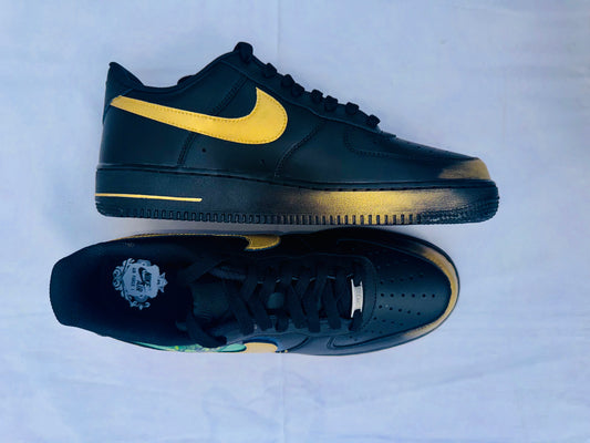 BLACK & GOLD X NIKE AF 1